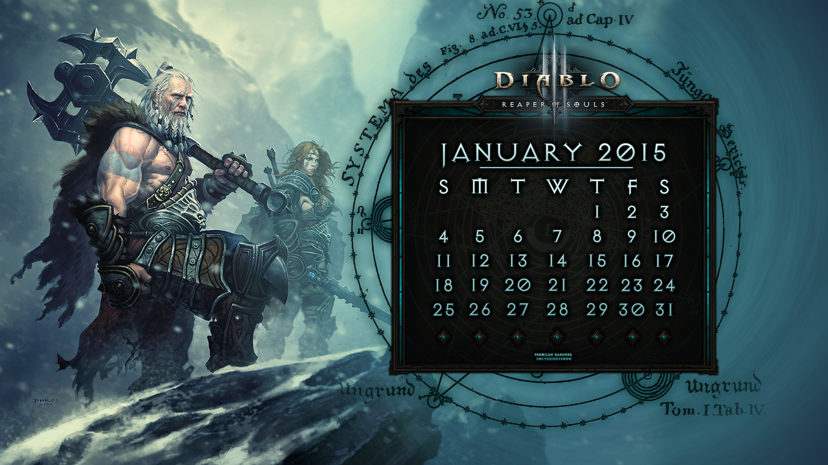 Calendar #7: January 2015