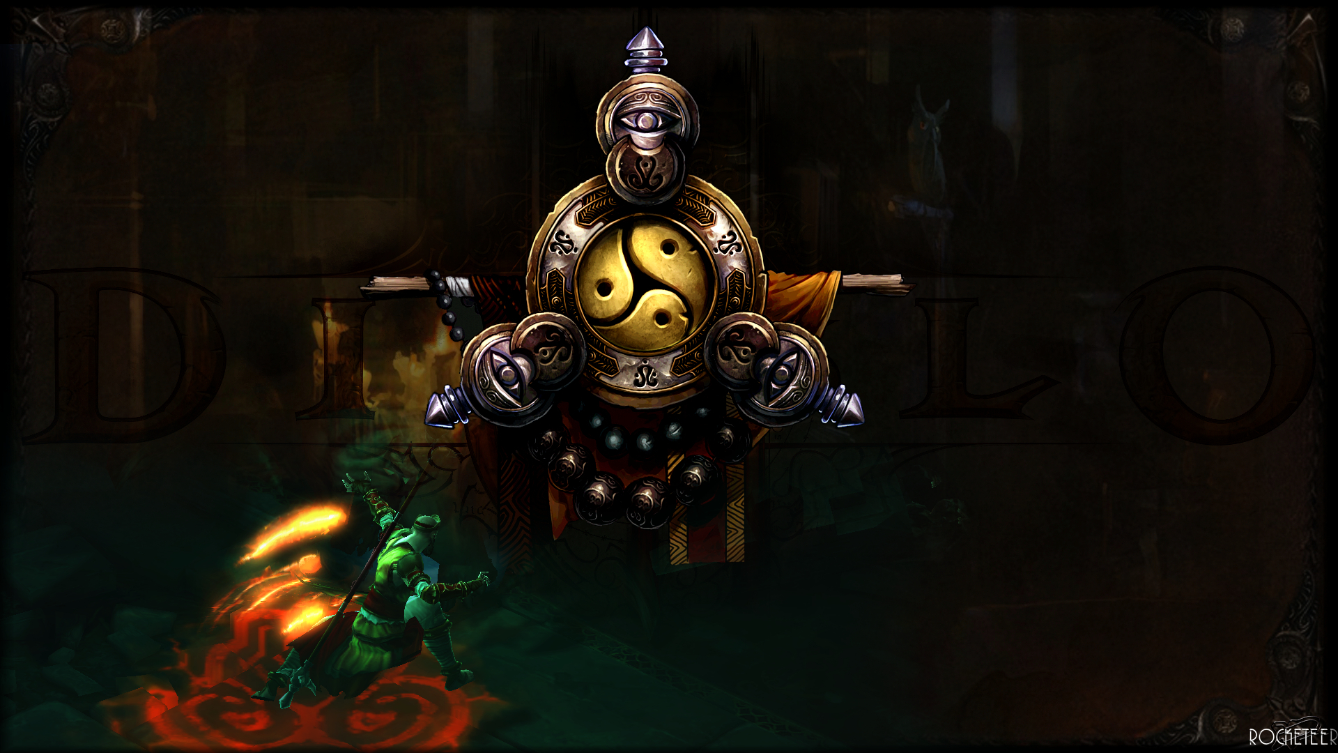 Diablo 3 Class Crest Monk