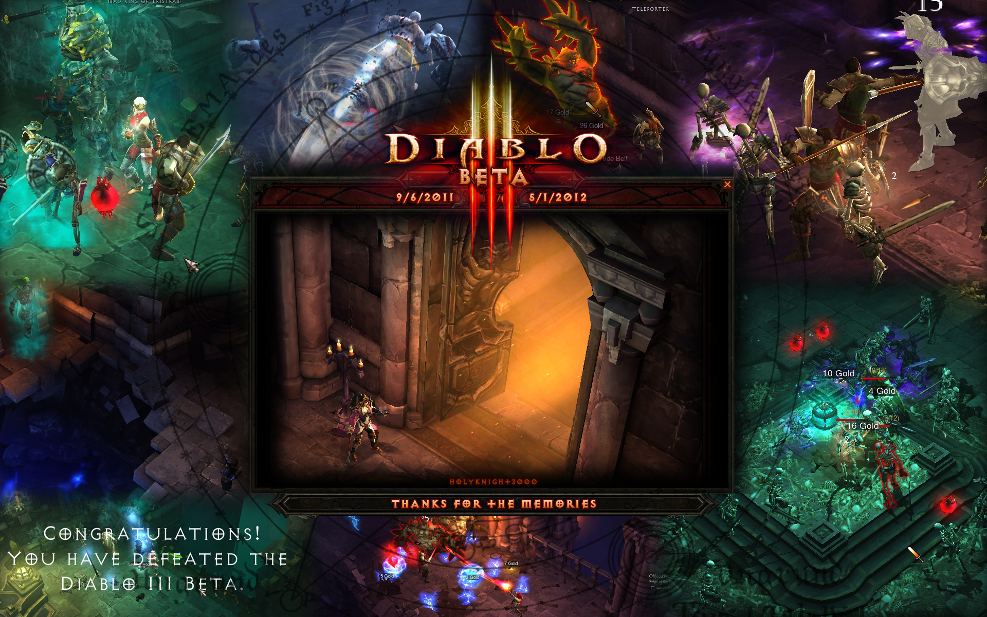 Diablo III Beta: Thanks for the Memories