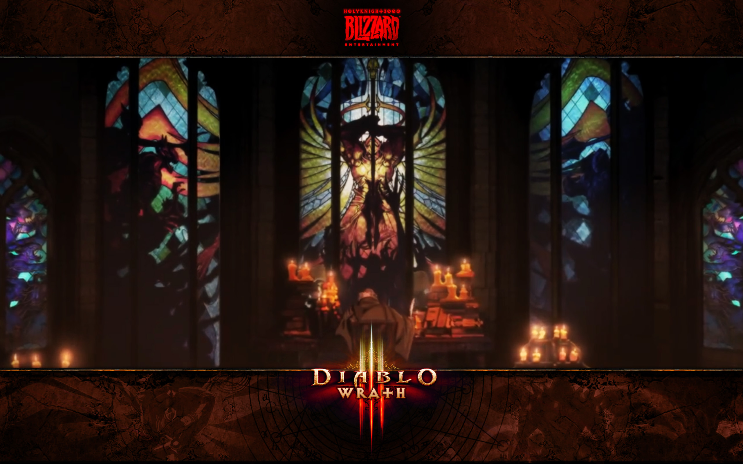 Diablo III: Wrath #1 Stain Glass