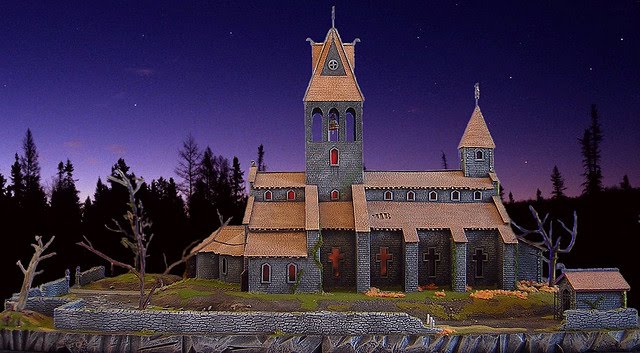 Fanmade Tristram Cathedral Diorama