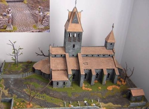 Fanmade Tristram Cathedral Diorama