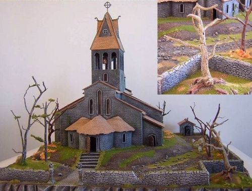 Fanmade Tristram Cathedral Diorama