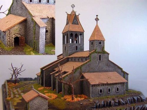 Fanmade Tristram Cathedral Diorama