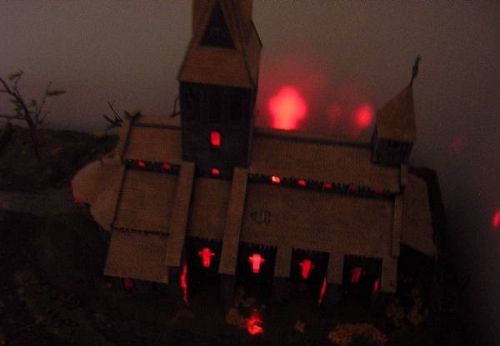 Fanmade Tristram Cathedral Diorama