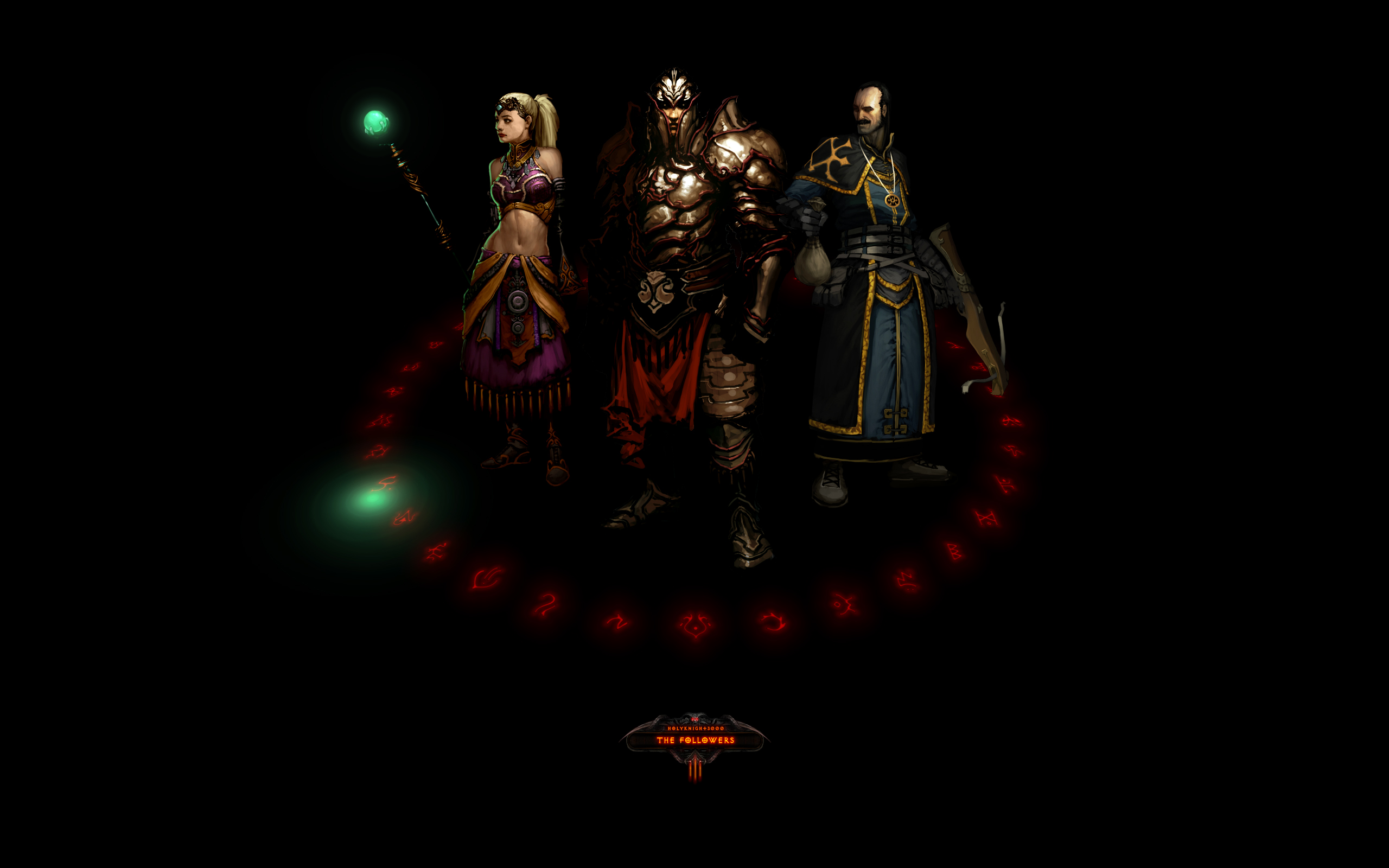 Fiery Runes Series 4: The Followers - No BG