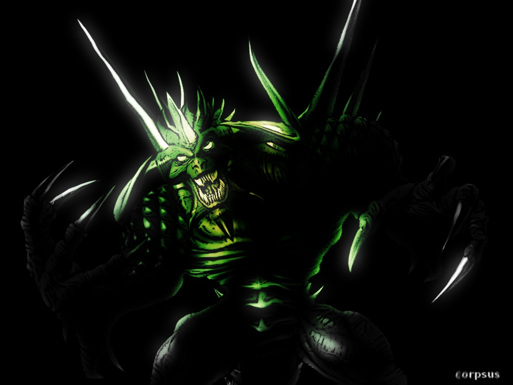 Green Diablo Wallpaper