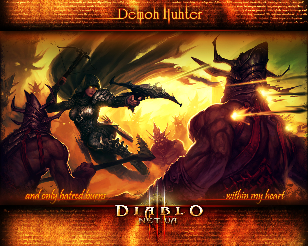 Wallpaper - Demon Hunter